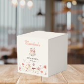 ワイルドフラワーベビーは紅茶のパーティーの赤ちゃんシャワーを醸造している フェイバーボックス