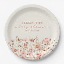 ワイルドフラワーベビーイン開花ガールベビーシャワー