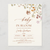 ワイルドフラワーベビーイン開花ベビーシャワーテラコッタ (正面)