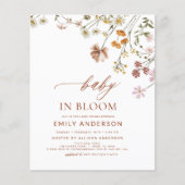 ワイルドフラワーベビーイン開花ベビーシャワーテラコッタ (正面)