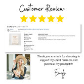 ワイルドフラワーベビーイン開花ベビーシャワーテラコッタ 招待状