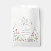 ワイルドフラワーベビーイン開花ベビーシャワー フェイバーバッグ (正面)