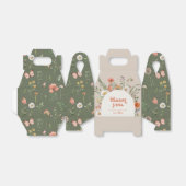 ワイルドフラワーベビーシャワーお気に入りボックス フェイバーボックス (折り畳みなし)