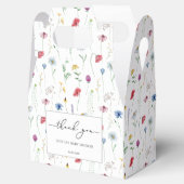 ワイルドフラワーベビーシャワー フェイバーボックス (オープン)