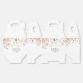 ワイルドフラワーベビーシャワー フェイバーボックス (見開き)