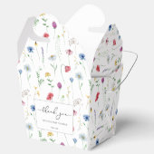 ワイルドフラワーベビーシャワー フェイバーボックス (オープン)