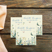 ワイルドフラワーベビー開花の赤ちゃんシャワー スタンダードカクテルナプキン