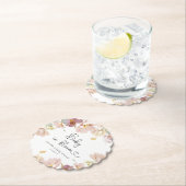 ワイルドフラワーベビー開花の赤ちゃんシャワー ペーパーコースター (インサイチュ)