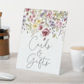 ワイルドフラワーベビー開花カードとギフト 台座サイン (インサイチュ)