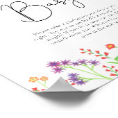 ワイルドフラワーベビー ポスター (角)