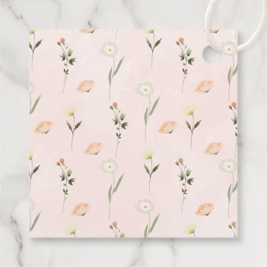 ワイルドフラワーベビーSipと参照してくださいありがとう フェイバータグ (裏面)