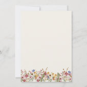 ワイルドフラワーベージュメドウ披露宴テーブルサンキューサンキュー (裏面)