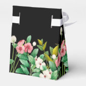 ワイルドフラワーペリウィンクル水の色結婚黒 フェイバーボックス (裏面サイド)