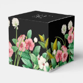 ワイルドフラワーペリウィンクル水の色結婚黒 フェイバーボックス (裏面サイド)