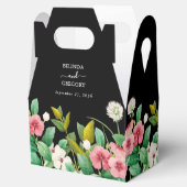 ワイルドフラワーペリウィンクル水の色結婚黒 フェイバーボックス (オープン)