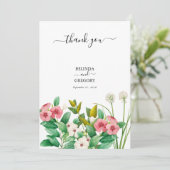 ワイルドフラワーペリウィンクル水結婚色の セーブザデート (スタンド正面)