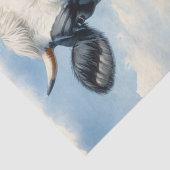 ワイルドフラワーホルスタイン乳牛のデコパージュ 薄葉紙 (詳細)