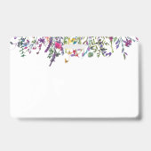 ワイルドフラワーホームスクール学生ID バッジ (裏面)