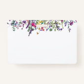 ワイルドフラワーホームスクール学生ID バッジ (裏面)