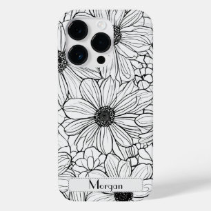 ワイルドフラワーボタニカルパーソナライズされたフローラ Case-Mate iPhone 14 PROケース
