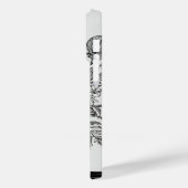 ワイルドフラワーボタニカルパーソナライズされたフローラ Case-Mate iPhoneケース (裏面 / 左)