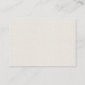 ワイルドフラワーボタニカル庭園の結婚式QRコード エンクロージャーカード (裏面)