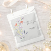 ワイルドフラワーボヘミアン感謝していスタイルユー フェイバーバッグ (クリップ留めされた状態)