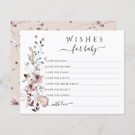 ワイルドフラワーボホがベビーゲームを希望