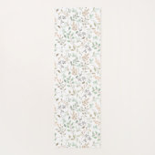 ワイルドフラワーボホパーソナライズド ヨガマット (裏面)