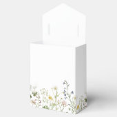 ワイルドフラワーボホフローラ庭園の結婚式 フェイバーボックス (オープン)