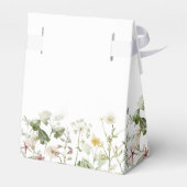 ワイルドフラワーボホフローラ庭園の結婚式 フェイバーボックス (裏面サイド)