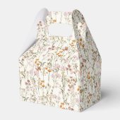 ワイルドフラワーボホブライダルシャワーイン開花ガーデン フェイバーボックス (裏面サイド)