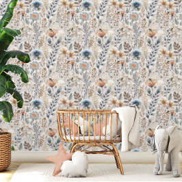 ワイルドフラワーボホボタニカルハニービー 壁紙