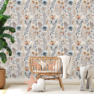 ワイルドフラワーボホボタニカルハニービー 壁紙