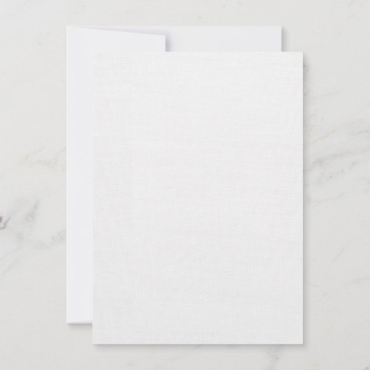 ワイルドフラワーボホーアウトドア結婚式招待状 招待状 (裏面)