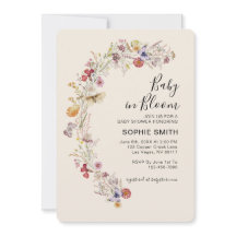 ワイルドフラワーボホーガーデンベビーイン開花