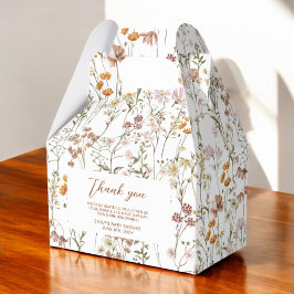 ワイルドフラワーボホーシックベビーイン開花ガーデン フェイバーボックス