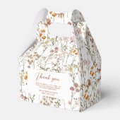 ワイルドフラワーボホーシックベビーイン開花ガーデン フェイバーボックス (正面サイド)