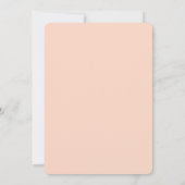 ワイルドフラワーボホーベビーシャワー招待状 招待状 (裏面)