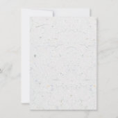 ワイルドフラワーボホ庭園の結婚式招待状 招待状 (裏面)