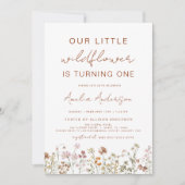 ワイルドフラワーボホ第1回バースデーガーデン 招待状 (正面)