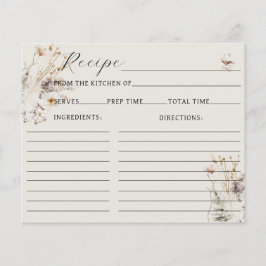 ワイルドフラワーボホ素朴ブライダルシャワーレシピ