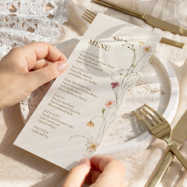 ワイルドフラワーボホ | ボタニカルメニュー メニュー