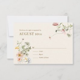 ワイルドフラワーボホ | 植物応答カード 出欠カード