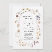 ワイルドフラワーボーモダンホフローラリハーサル昼食 招待状 (正面)