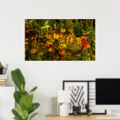 ワイルドフラワーポスター ポスター (ホームオフィス)