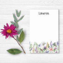 ワイルドフラワーポストイットノート