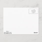 ワイルドフラワーポストカード ポストカード (裏面)