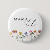 ワイルドフラワーマカラフルマ 缶バッジ (正面)