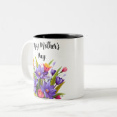 ワイルドフラワーマザーの日2024 ツートーンマグカップ (正面左)